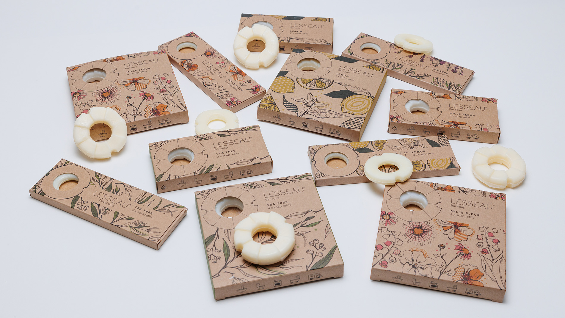 No-touch Zeepbars Travel Zeepbars||