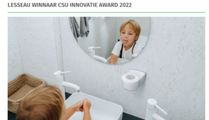 Artikel SWP - LESSEAU winnaar CSU innovatie award 2022