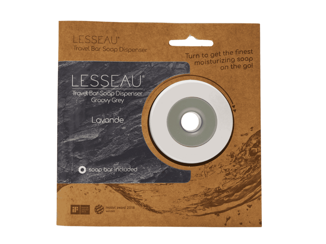 Travel zeepdispenser | Groovy Grey