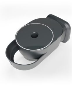 Handmatige zeepdispenser in het zwart van Lesseau