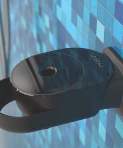 Shower dispenser Lesseau black