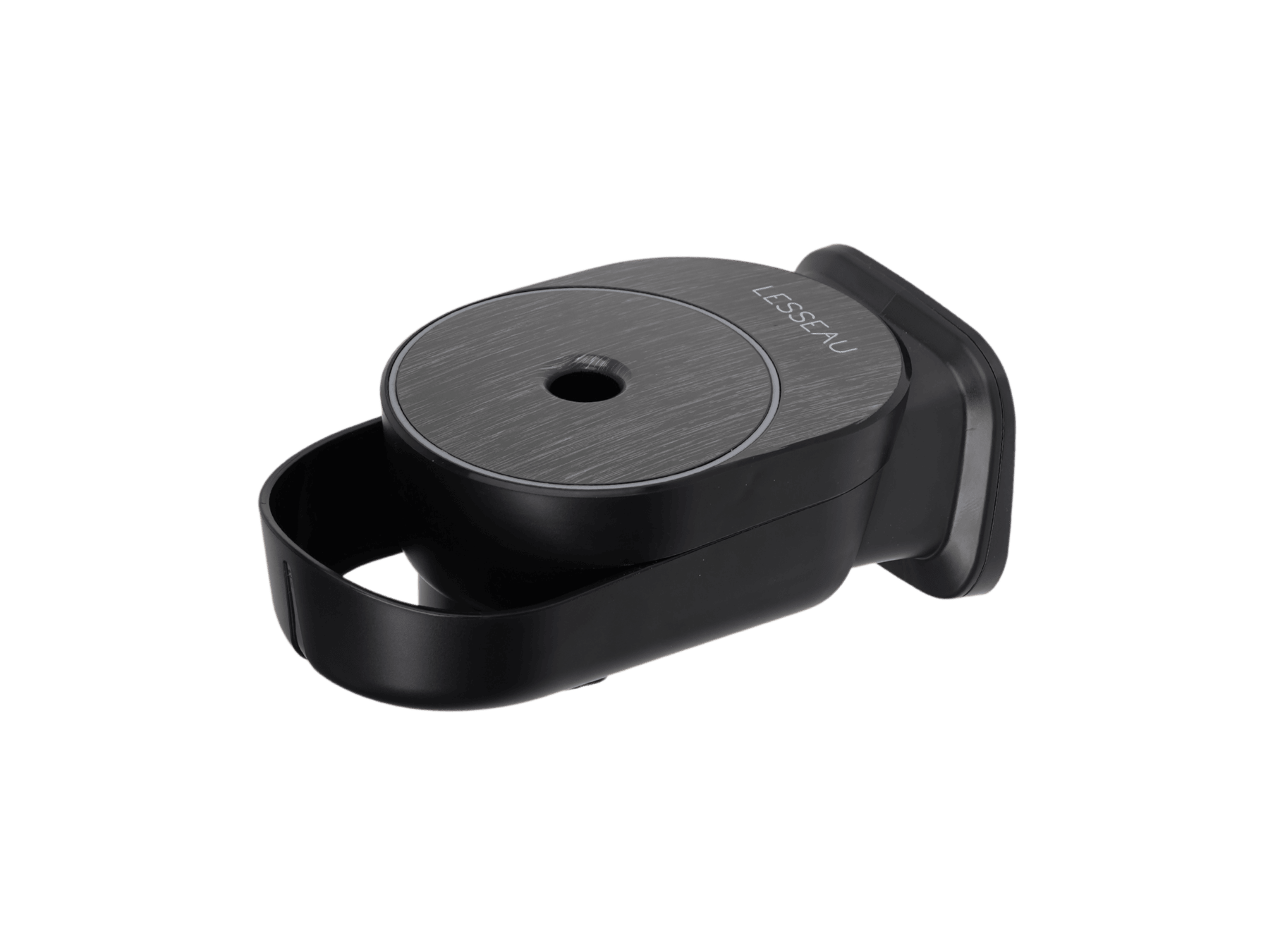 Handmatige zeepdispenser | zwart | Brushed Graphite Look