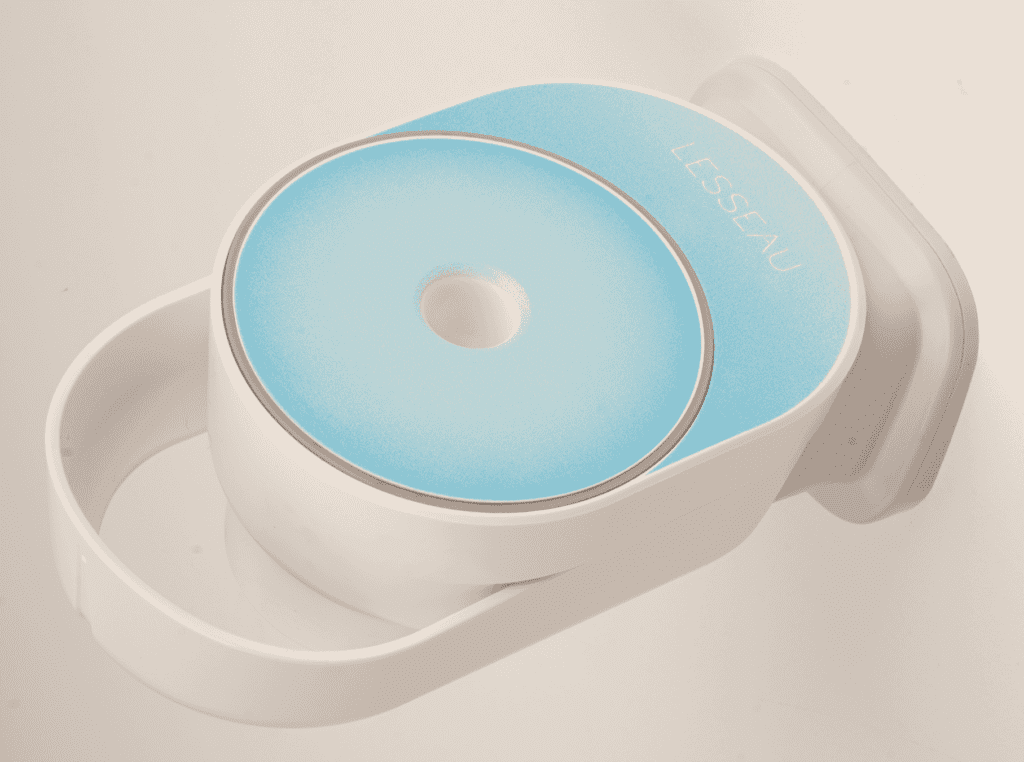 Bar soap dispenser blue Lesseau