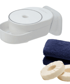 white starterskit shower dispenser of Lesseau